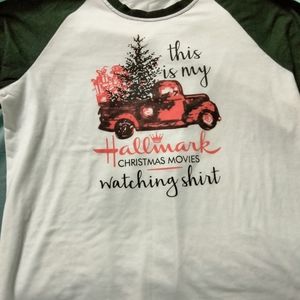 New baseball t-shirt with 3/4 length sleeves.